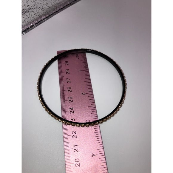 Rhinestone Tennis with Black Bangle Bracelet! - Picture 7 of 7
